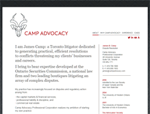Tablet Screenshot of campadvocacy.com